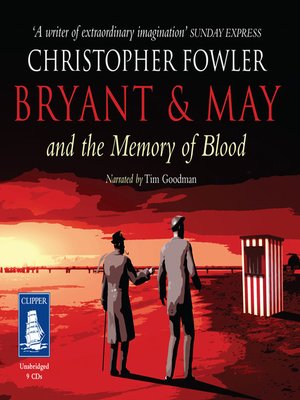 cover image of Bryant & May and the Memory of Blood